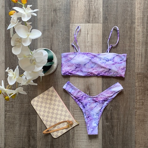 SHEIN Other - MARBLE BIKINI